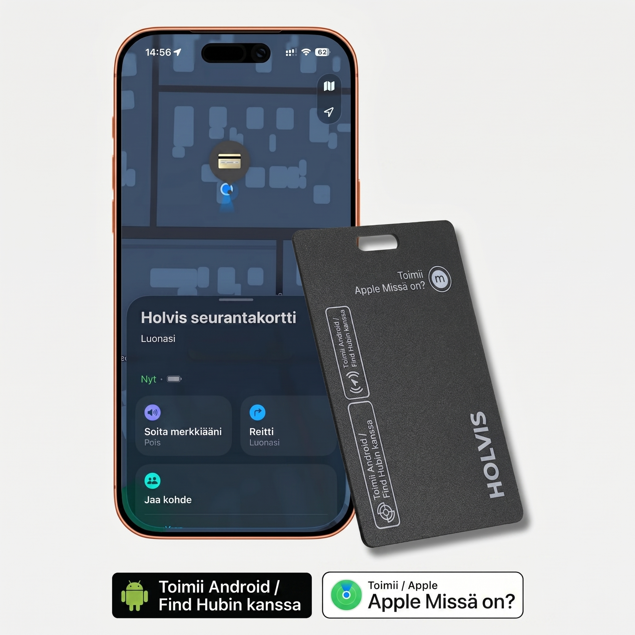 Tracking Card Holvis