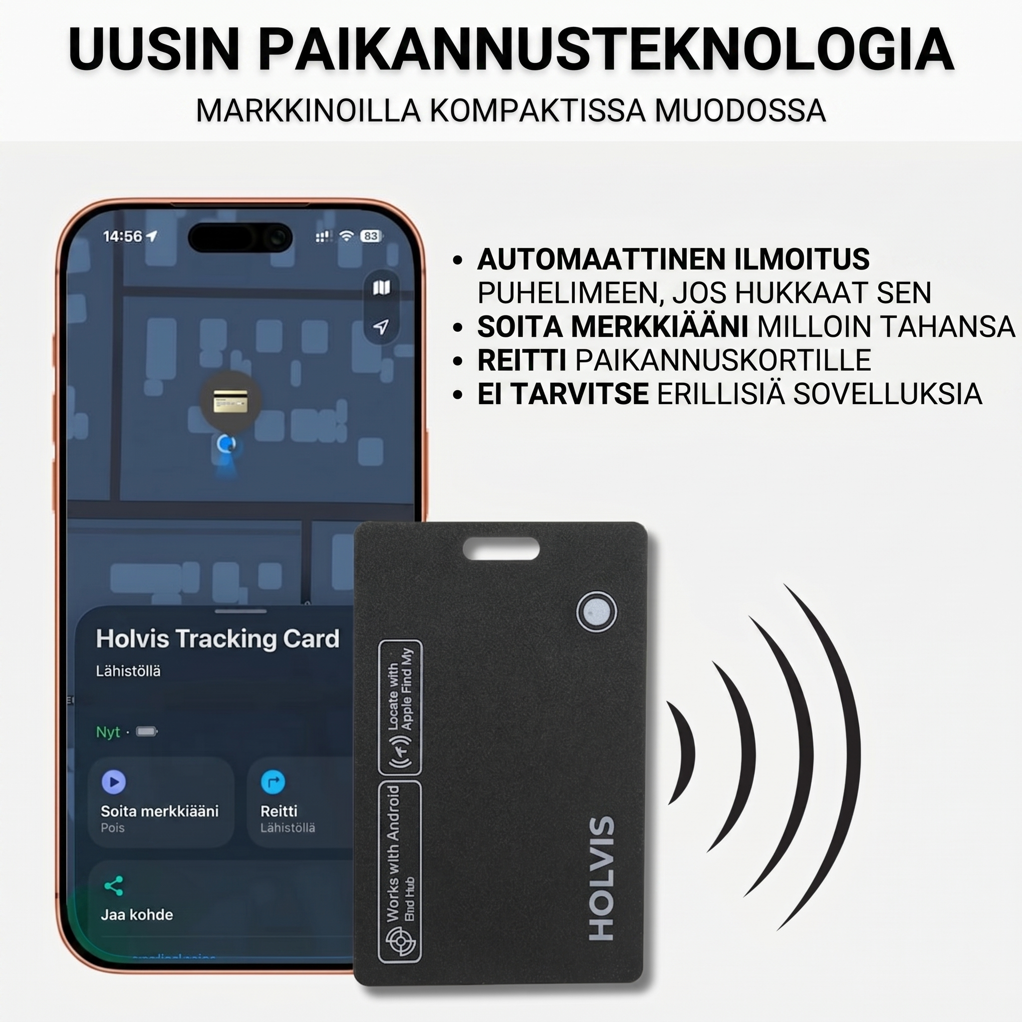 Tracking Card (1 +1 ILMAISEKSI)